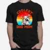 Coolest Dog Mom English Bulldog Mom Mothers Day Dog Mom Vintage Unisex T-Shirt