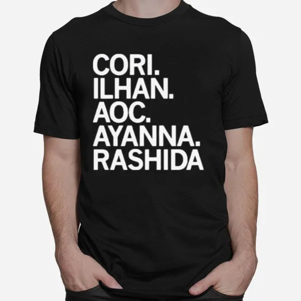 Cori Ilhan Aoc Ayanna Pashida Unisex T-Shirt