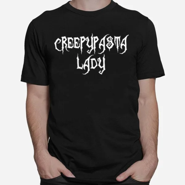 Creepypasta Lady Scary Story Writer Reader Unisex T-Shirt