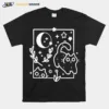 Crowlines Midnight Hour Cat Unisex T-Shirt