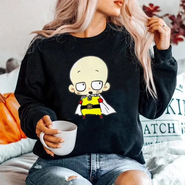 Cute Chibi Saitama From Anime One Punch Man Unisex T-Shirt