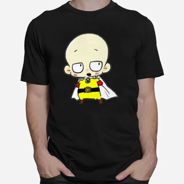 Cute Chibi Saitama From Anime One Punch Man Unisex T-Shirt