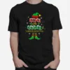 Cute Elf Christmas Pajamas Keeper Of The Gender Auntie Unisex T-Shirt