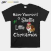 Cute Have Sheltie Little Christmas Sheltie Mom Gif Unisex T-Shirt