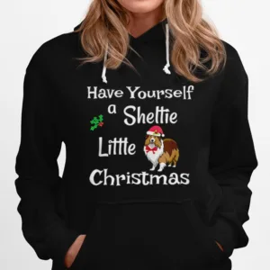 Cute Have Sheltie Little Christmas Sheltie Mom Gif Unisex T-Shirt