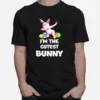 Cutest Bunny Matching Family Group Easter Party Unisex T-Shirt