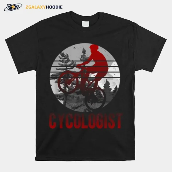 Cycologist Funny Retro Bike Vintage Cycling Bicycle Lovers Unisex T-Shirt