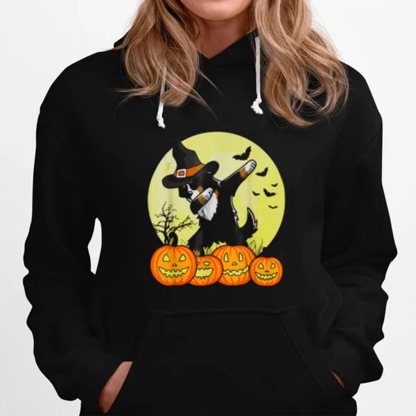 Dabbing Bernese Mountain Dog Halloween Dab Pet Unisex T-Shirt