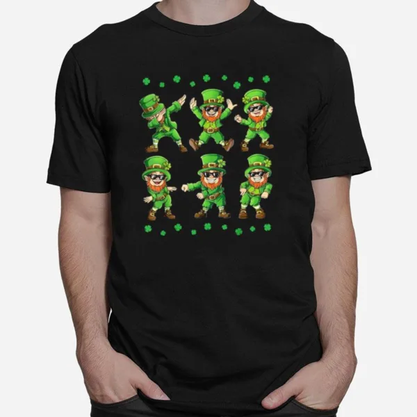 Dabbing Leprechauns St Patricks Day Unisex T-Shirt