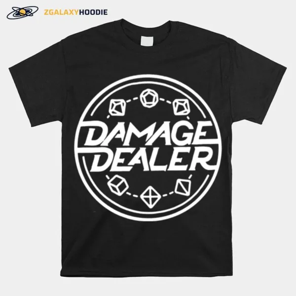 Damage Dealer Logo Unisex T-Shirt