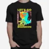 Dark Brandon Let? Go Trump 24 Us Laser Beam Anti Biden Unisex T-Shirt