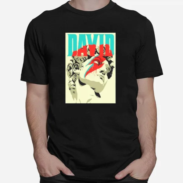 David Greek Statue Rock Star Inspired Unisex T-Shirt