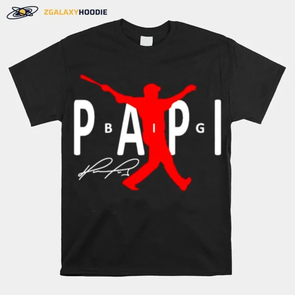 David Ortiz Big Papi Signature Unisex T-Shirt