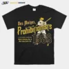 Des Moines Prohibitionists Iowa Vintage Defunct Baseball Teams Unisex T-Shirt