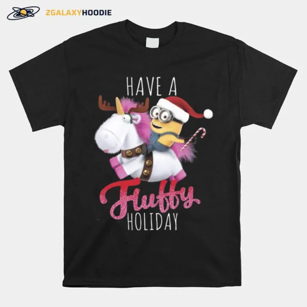 Despicable Me Minions A Fluffy Christmas Unisex T-Shirt