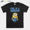 Despicable Me Minions Stuart One In A Minion Graphic Unisex T-Shirt