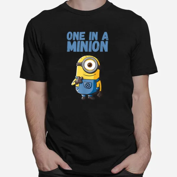 Despicable Me Minions Stuart One In A Minion Graphic Unisex T-Shirt