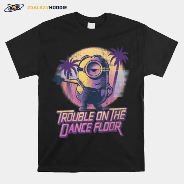 Despicable Me Minions Tropical Dance Trouble Graphic Unisex T-Shirt