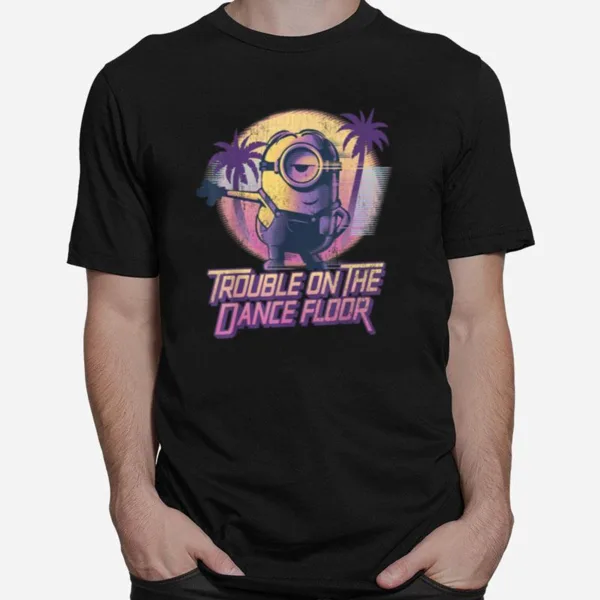 Despicable Me Minions Tropical Dance Trouble Graphic Unisex T-Shirt