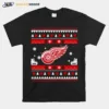 Detroit Red Wings Logo Ugly Christmas Unisex T-Shirt