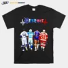 Detroit Sports Teams Cabrera B.Sanders Thomas And Yzerman Signature Unisex T-Shirt