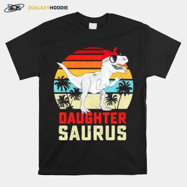 Dinosaur Daughter Saurus Vintage Unisex T-Shirt