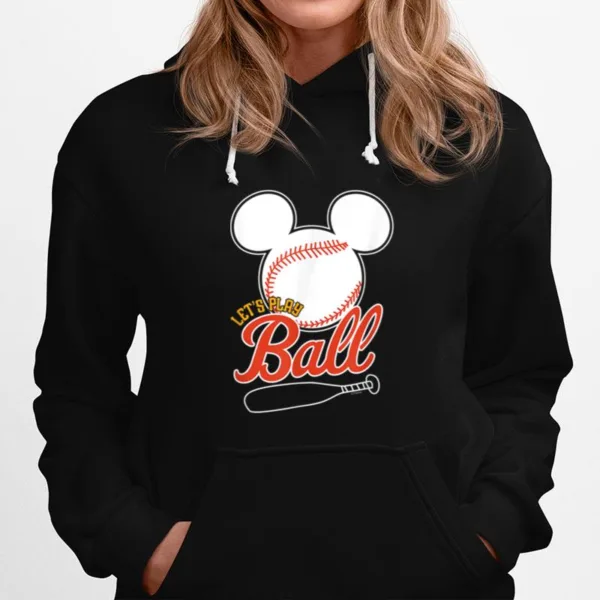 Disney   Mickey Lets Play Ball Baseball Unisex T-Shirt