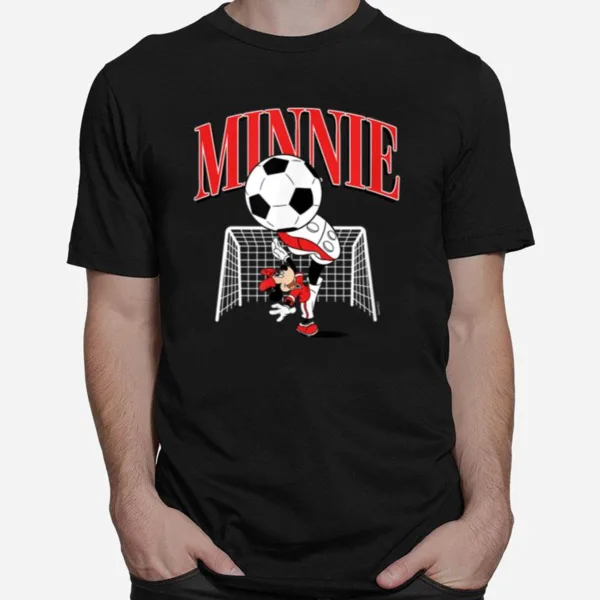 Disney   Minnie Retro Soccer Unisex T-Shirt