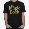 Disney The Jungle Book Simple Text Logo Unisex T-Shirt