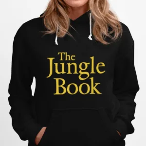 Disney The Jungle Book Simple Text Logo Unisex T-Shirt