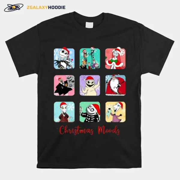 Disney The Nightmare Before Christmas Characters Unisex T-Shirt