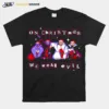 Disney Villain On Christmas We Wear Evil Unisex T-Shirt