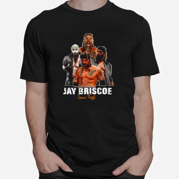 Distressed Design Jay Briscoe Jamin Pugh Unisex T-Shirt