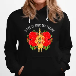 Dites Le Avec Des Fleurs Hand Rose Unisex T-Shirt