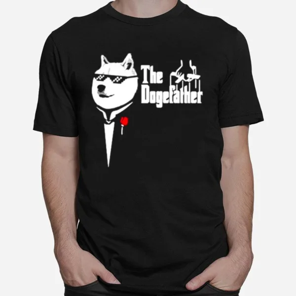 Dogecoin The Dogefather Unisex T-Shirt