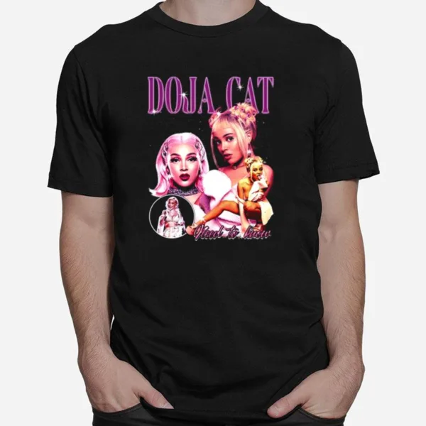 Doja Cat Vintage Black Rap Tee 90S Inspired Retro Unisex T-Shirt