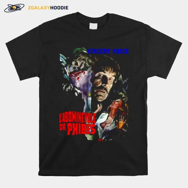 Dr Phibes Vincent Price 1971 Abominable Unisex T-Shirt