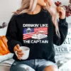 Drink Like The Captain American Flag Unisex T-Shirt