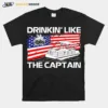 Drink Like The Captain American Flag Unisex T-Shirt