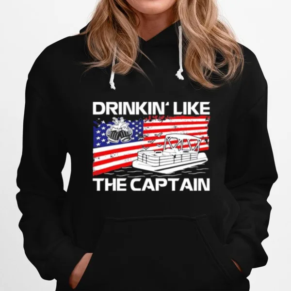 Drink Like The Captain American Flag Unisex T-Shirt