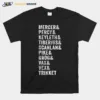 Dungeon T First Campaign List Characters Tee Unisex T-Shirt