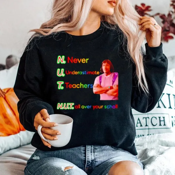 Dwayne Johnson Never Underestimate Teachers Unisex T-Shirt