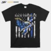 Eagle Back The Blue American Flag Unisex T-Shirt