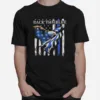 Eagle Back The Blue American Flag Unisex T-Shirt