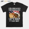 Eagle God Guns And Guts Made America Free Let? Keep It That Way Unisex T-Shirt