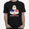 Eagle Mericaw 4Th Of July Patriotic Unisex T-Shirt