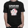 Elephant Baby Elephant Mom Unisex T-Shirt