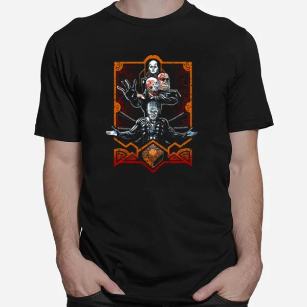 Enter The Cenobites Pinhead Hellraiser Enter The Dragon Scary Movie Unisex T-Shirt