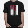 Er Nurse American Flag Heart Valentines Day Unisex T-Shirt