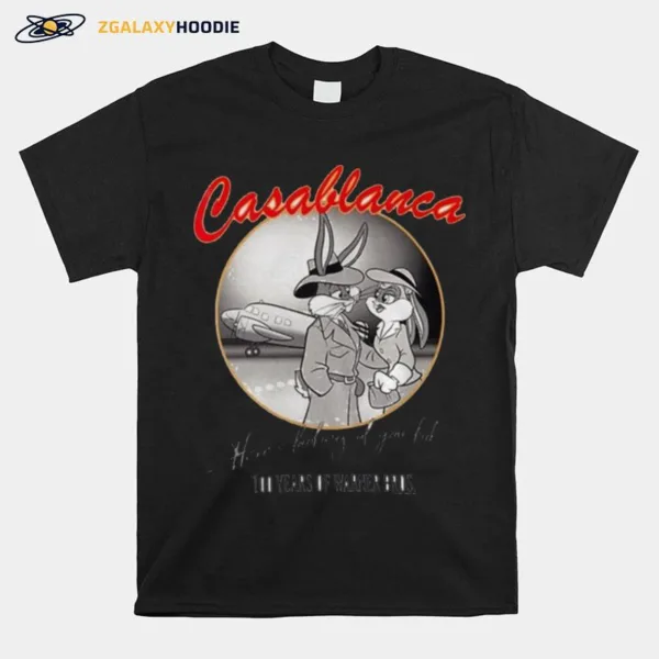 Exclusive Wb 100 Looney Tunes X Casablanca Adul Unisex T-Shirt
